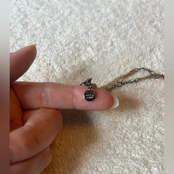 Marlyn Schiff long chain necklace, like new - Picture 8 of 9